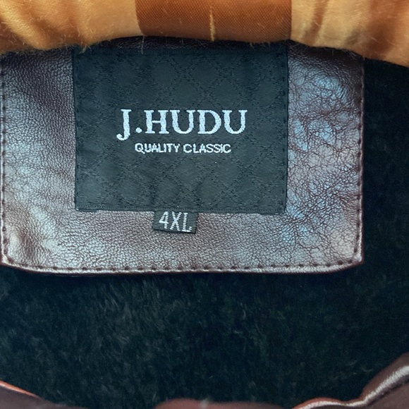 J.Hudu mens coat sz 4XL nwt red - Picture 6 of 9